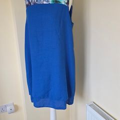 Size 16 blue soft dress Hotsquash