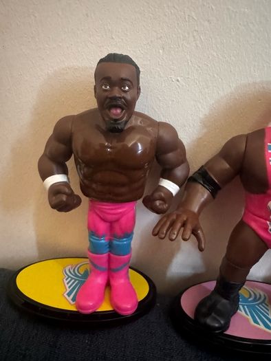 wwe The New Day retro figures
