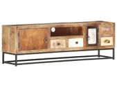 TV Cabinet 120x30x40 cm Solid Reclaimed Wood
