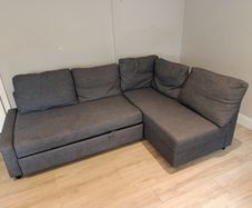 3 on 1IKEA FRIHETEN Corner Sofa-Bed with Storage