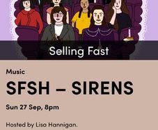 2 Tickets Sounds from a Safe Harbour - SIRENS - Hosted by Lisa Hannigan