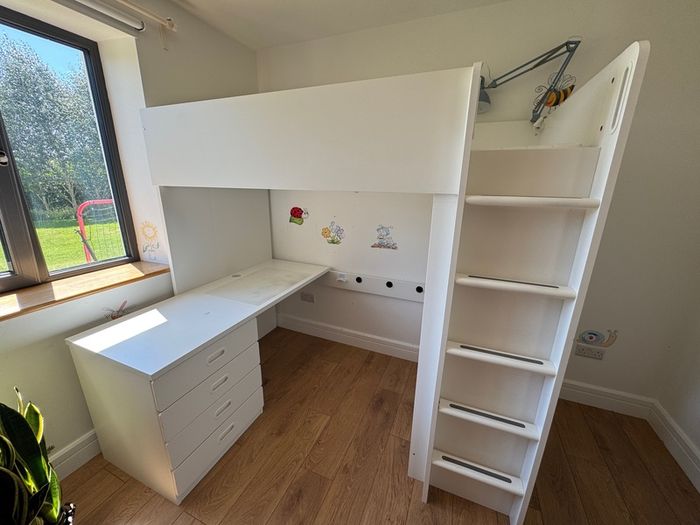 IKEA STUVA Loft Bed with Desk & Storage Excellent Condition