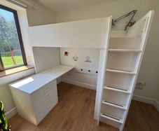 IKEA STUVA Loft Bed with Desk & Storage Excellent Condition