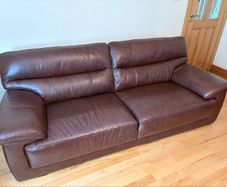 Leather Sofa Suite
