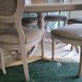Solid Wood Dining Table Chairs Image 2