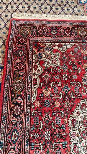 Warm Wool Stunning Persian Bidjar Hand Knotted Rug Carpet
