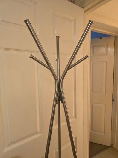 Chrome Coat Stand
