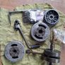 YAMAHA 1973 RT1 250 frame and spares Image 4