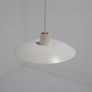 Vintage White Pendant Light PH4/3 by Poul Henningsen for Louis Poulsen, Denmark, 1970s. Image 4