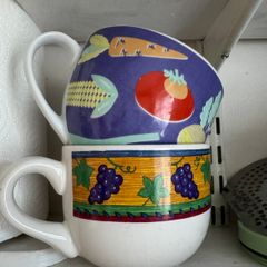 2 large vintage soup bowls