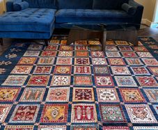 Hand Knotted Afghan Rug 10m sq