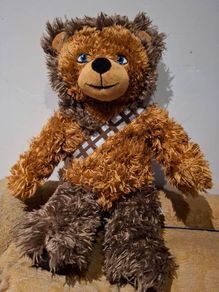 Build A Bear Chewbacca Star Wars Plush Chewy Stuffed Animal 17"