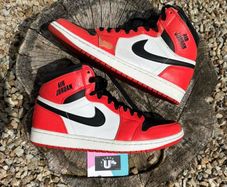 Nike Air Jordan 1 Mid Orange White