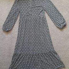 Long sleeve floral maxi dress