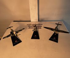 3  Historical Military Airplane Models