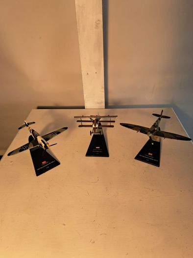 3  Historical Military Airplane Models
