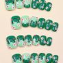 24 pcs Cute Frog Summer Press-On Nails Image 2