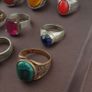 Lot of 15 Handmade Brass Rings  Ancient Style Mixed Vintage Jewelry Image 2