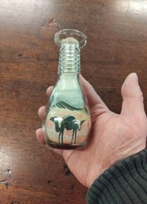 Sand in Bottle Ornament