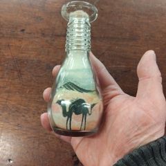 Sand in Bottle Ornament