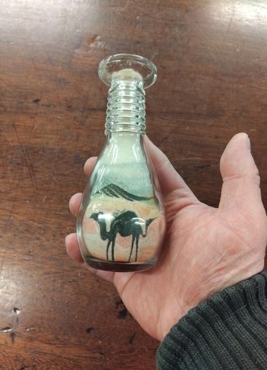 Sand in Bottle Ornament