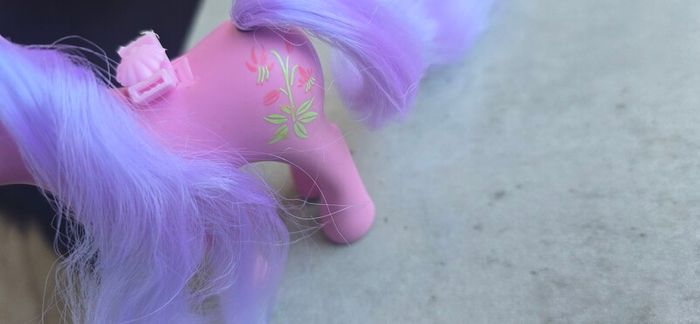 Lily Flutter Ponies MLP G1 My Little Pony