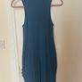 Zara Body-Con Ribbed Blue Dress Image 2
