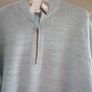Designer Knitwear Inis Meain Linen Sweater with half zip Image 6