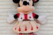 Disney Minnie Mouse Sweetheart Plush Valentine Day approx. 40 cm. Used Please see photos