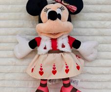Disney Minnie Mouse Sweetheart Plush Valentine Day approx. 40 cm. Used Please see photos