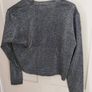 Savida silver metallic cardigan bolero Image 2