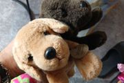 Keel Toys Basil Chocolate Brown Labrador Dog Laying Soft Plush Toy  Puppy