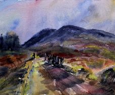 Connemara walk watercolour