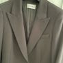 Reiss Black Tailored Single breasted blazer Image 3