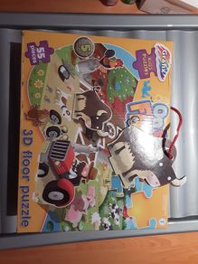 Brand New 3D On The Farm Floor Puzzle