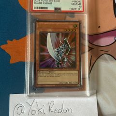 YuGiOh! Blade Knight PSA 10 |  KC01