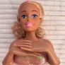 Barbie Deluxe Blonde Hair Styling Head Doll 2013 Mattel Just PLay approx. 30 cm. Used Please see photos Image 3