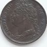 Britanniar  1822  Georgius Llll  Farthing Image 4