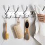 Coat Hooks for Wall - Stainless Steel Coat Racks (2 Pack) - Heavy Duty Coat Hooks Wall Mounted - Premium Design Rust Free Coat Hanger Wall for Robe and Clothes (FREE POSTAGE) Image 2