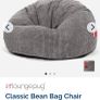 Classic Bean Bag Chair Image 2