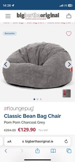 Classic Bean Bag Chair