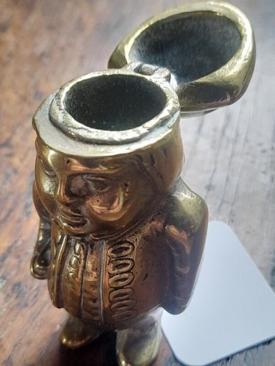 Victorian Brass Vesta Case