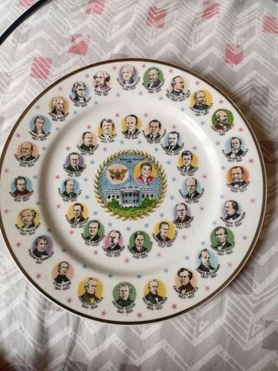 Vintage Collectors Plate