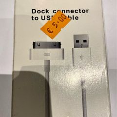 Apple iPhone / iPod dock connector lead to USB for 3G/3GS/4G/4S