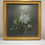 Original Gouache by Elizabeth A. McEwen RUA  (White Dahlia) Image 2