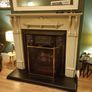 brass  vintage retro fireguard Image 3