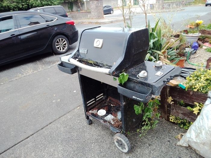 Old BBQ gas