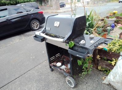 Old BBQ gas