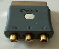 Official Microsoft AV to SCART Adapter | Genuine Original