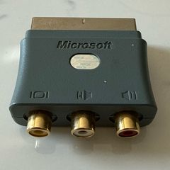 Official Microsoft AV to SCART Adapter | Genuine Original